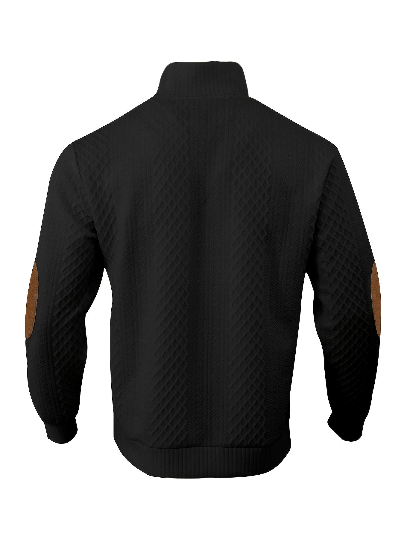 Half Zip Stand-up Collar Sweatshirt - Regular Fit - Modera - MD 82 - Essential in Multiple Colors