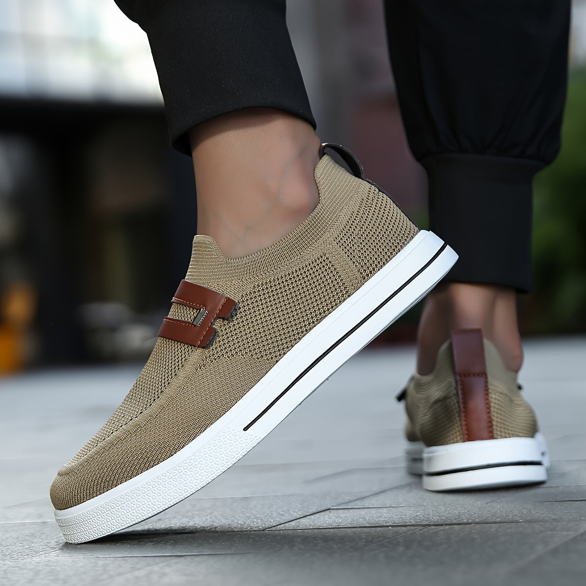 Slip-on Woven Shoe Herre 362 | Åndbar vævet sko - perfekt til forår og sommer - essentiel