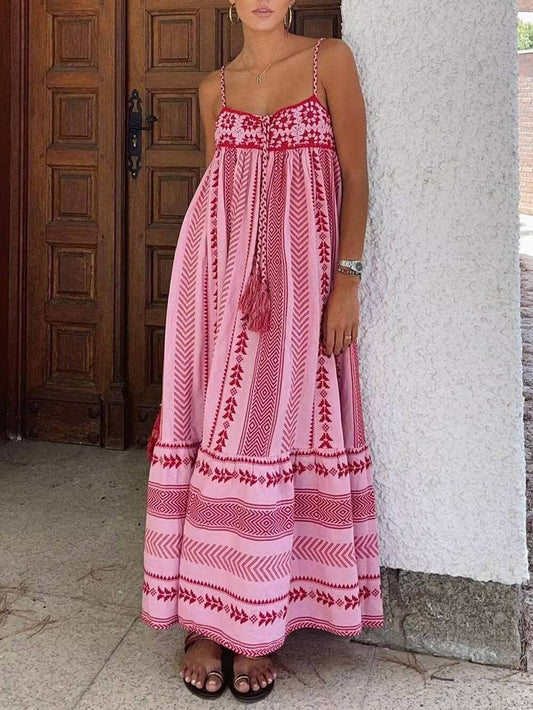 Maxi Dress - Stylish - Flowing Model - Perfect for Summer Occasions