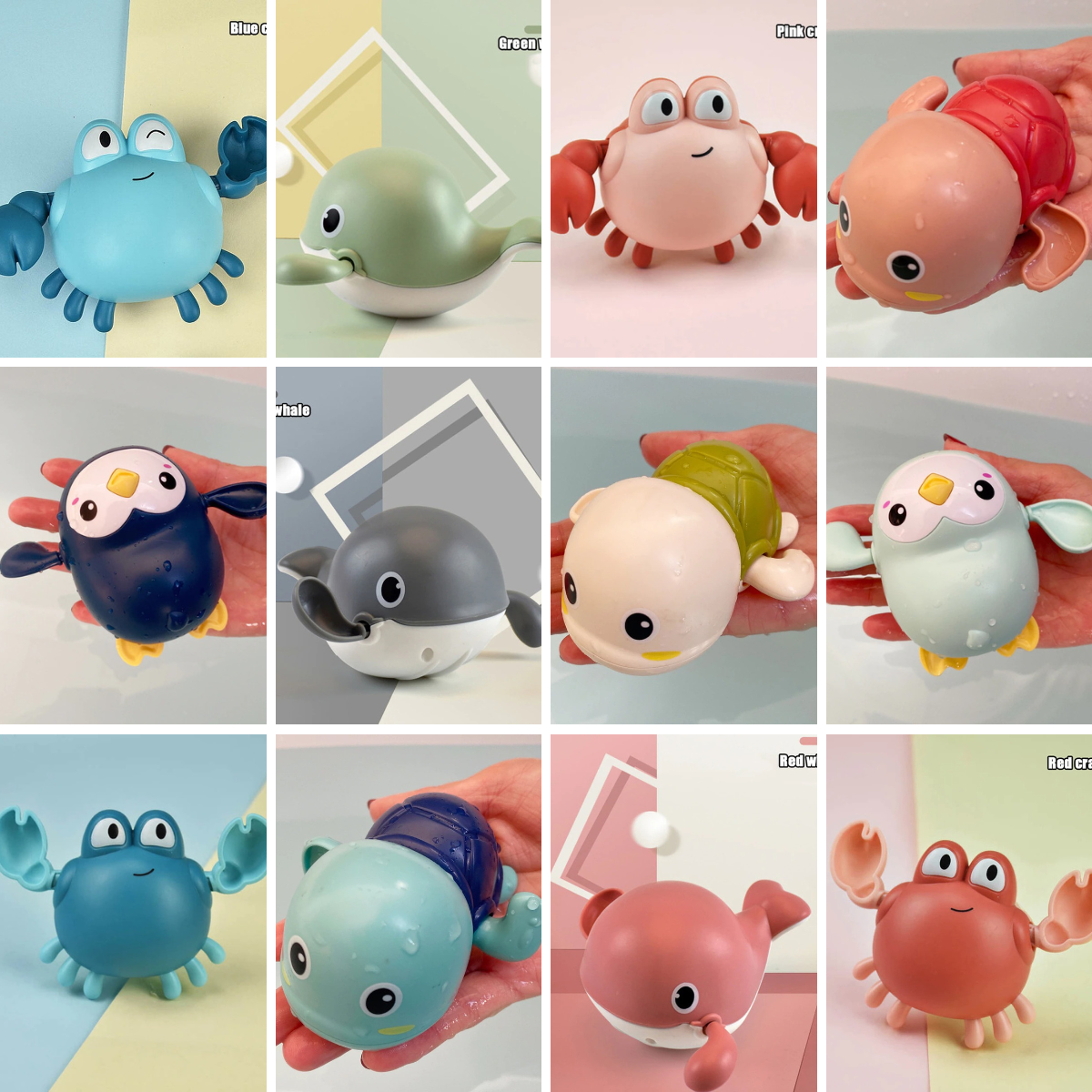 Bath Buddies - Endless Bath Fun! - Swimming Sea Creatures