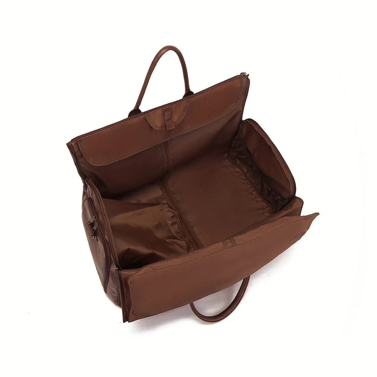 Travel Bag - Luxury - High Quality Leather, Multiple Storage Compartments - Ideal for Business Travel or Weekend Getaways