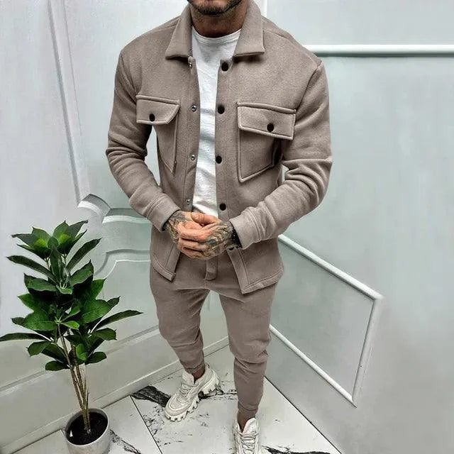 Streetwear Set Men - Casual - High Quality Materials - Ideal for Trendy Look