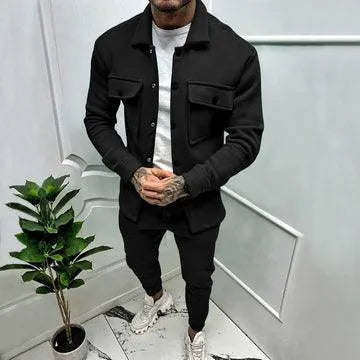 Streetwear Set Men - Casual - High Quality Materials - Ideal for Trendy Look