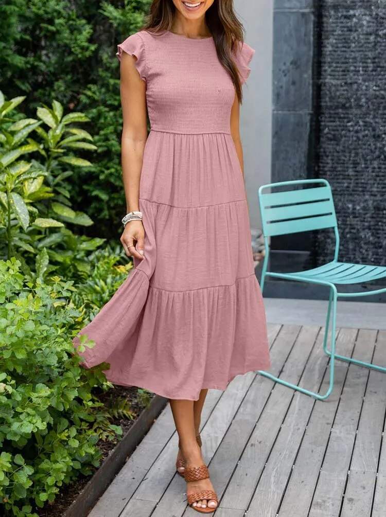 Airy Midi Dress for Women