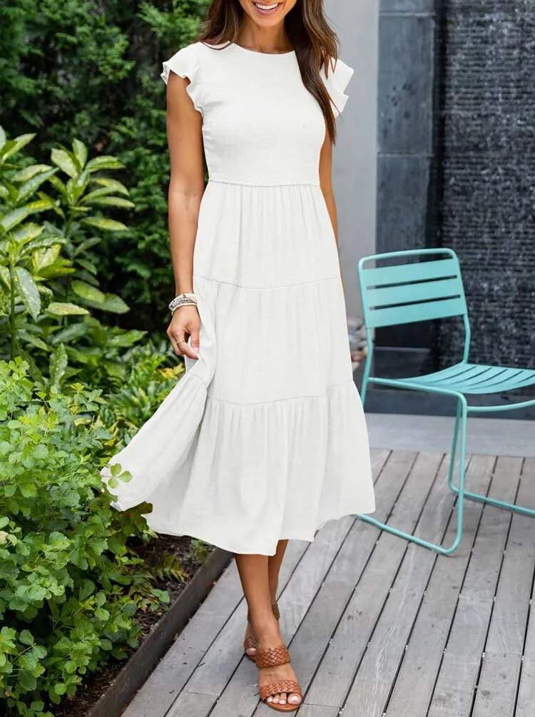 Airy Midi Dress for Women