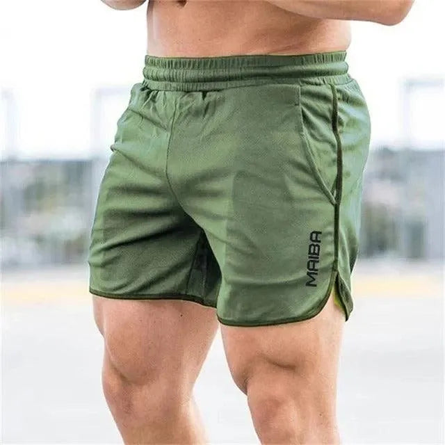 Sporty Men's Swimming Trunks