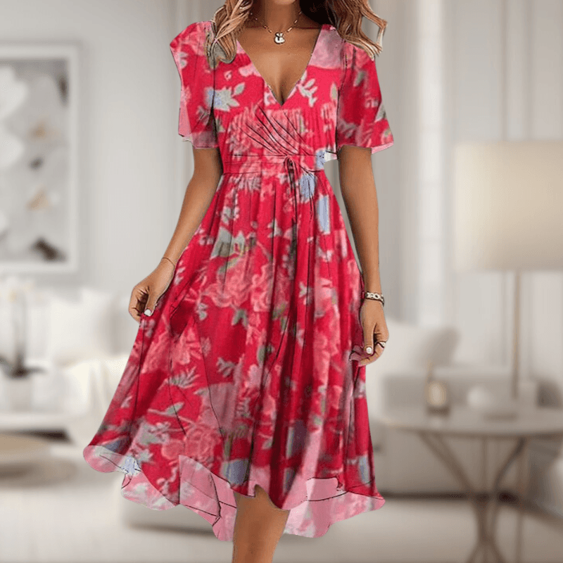 Ladies Flower Dress