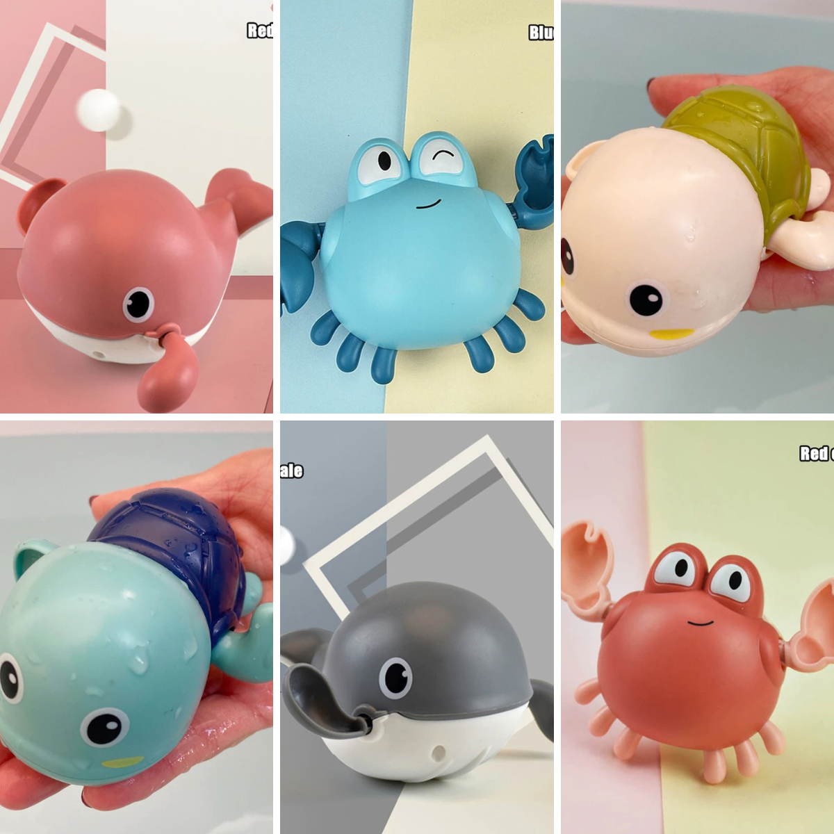 Bath Buddies - Endless Bath Fun! - Swimming Sea Creatures