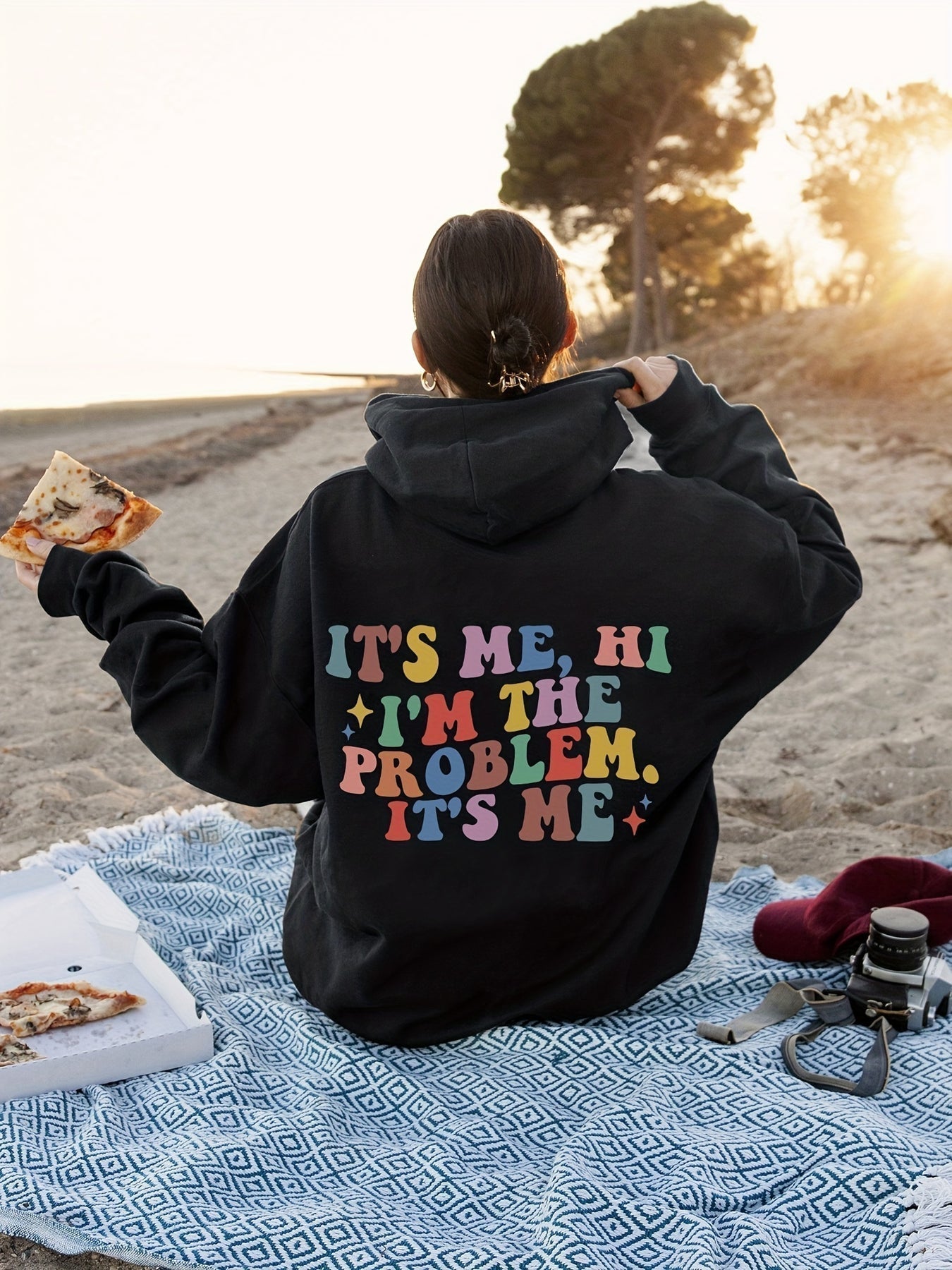 Hoodie Women, Statement Hoodie | 100% Cotton - Comfortable - Ideal for Everyday