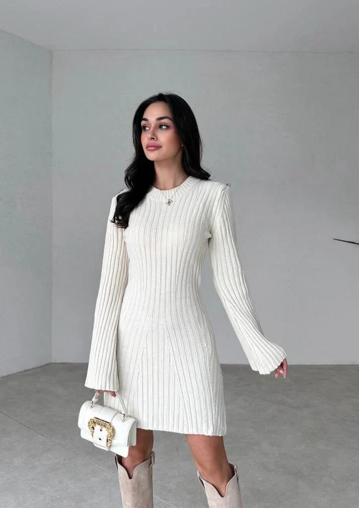 Knitted Dress Women - Slimfit - Stylish Warmth - Essential Elegance