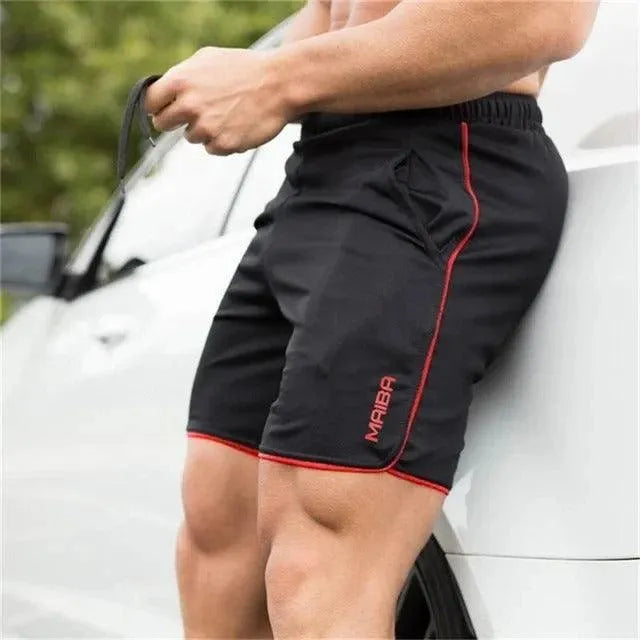 Sporty Men's Swimming Trunks