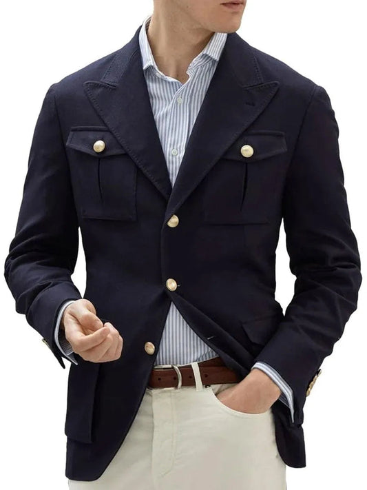 Suit Jacket - Classic - Reinforced Cotton - Perfect for Formal Occasions