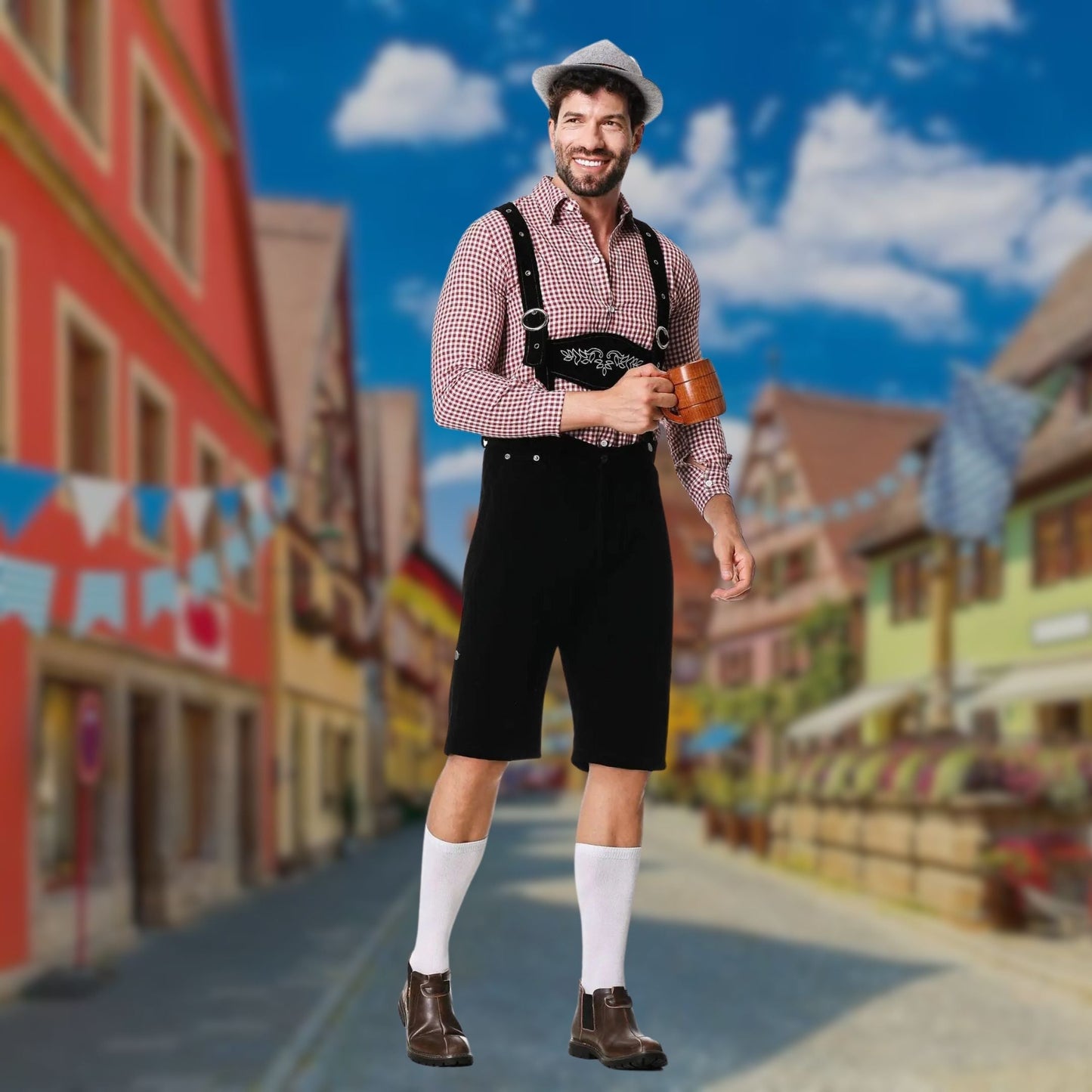 Hugo | Three-piece Set Oktoberfest Lederhosen