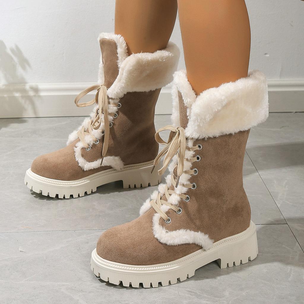 Warm Suede Snow Boots | Beau - Protective and Stylish - Ideal for Winter Days