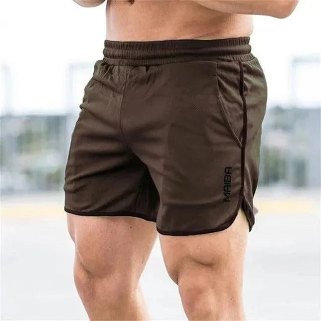 Sporty Men's Swimming Trunks