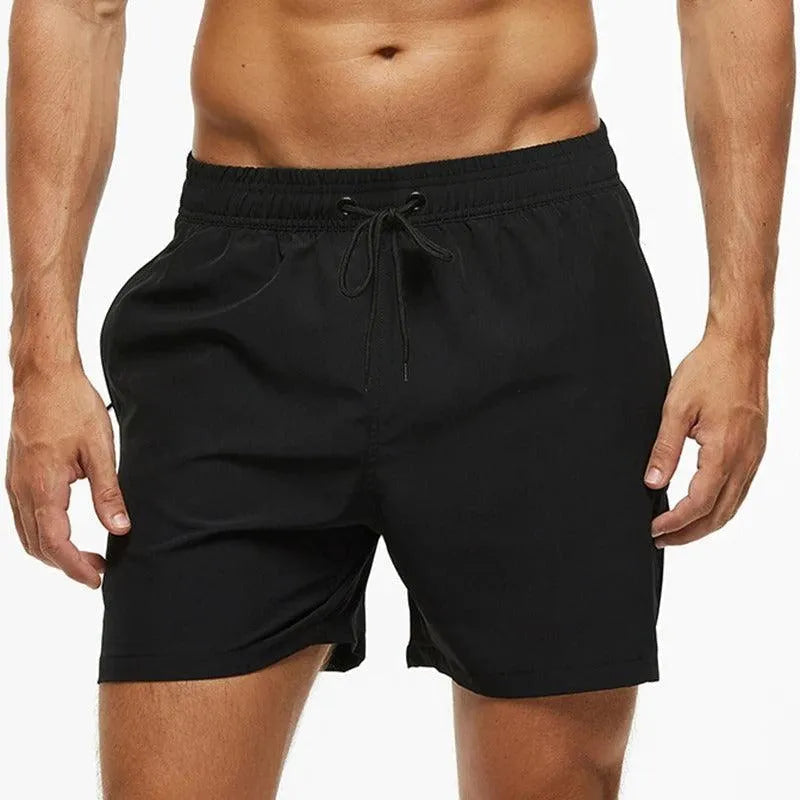 Sporty Men's Swimming Trunks