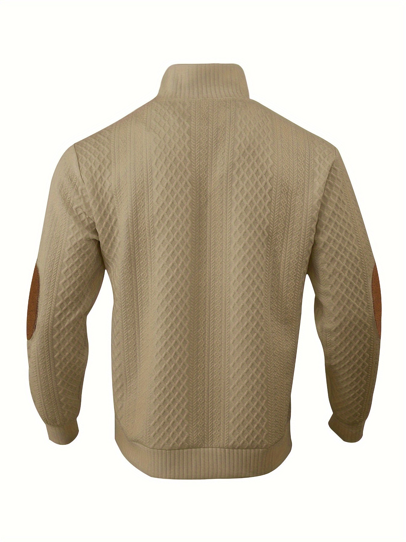 Half Zip Stand-up Collar Sweatshirt - Regular Fit - Modera - MD 82 - Essential in Multiple Colors