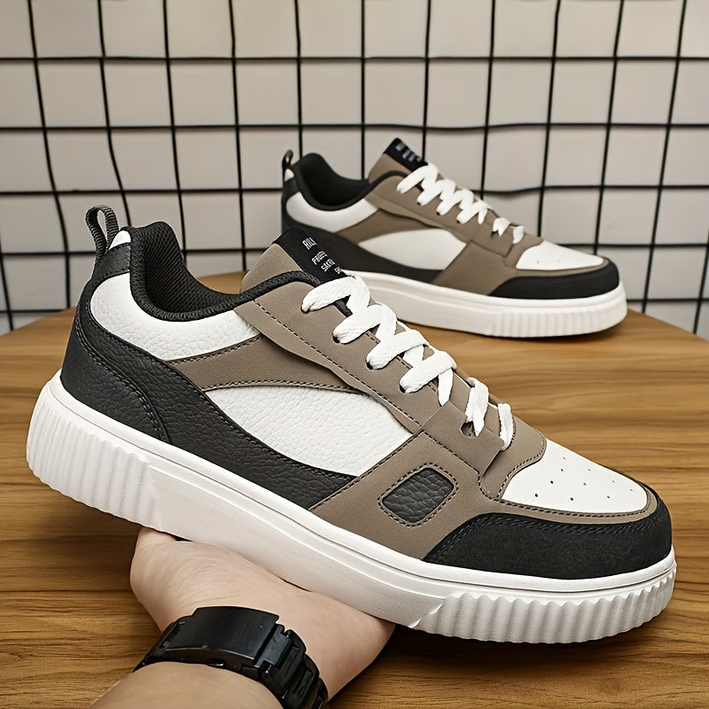 Skate Streetwear Shoe Men 229 | Casual Low Shoes - Non-slip Lace-up for Outdoor Activities - Essential