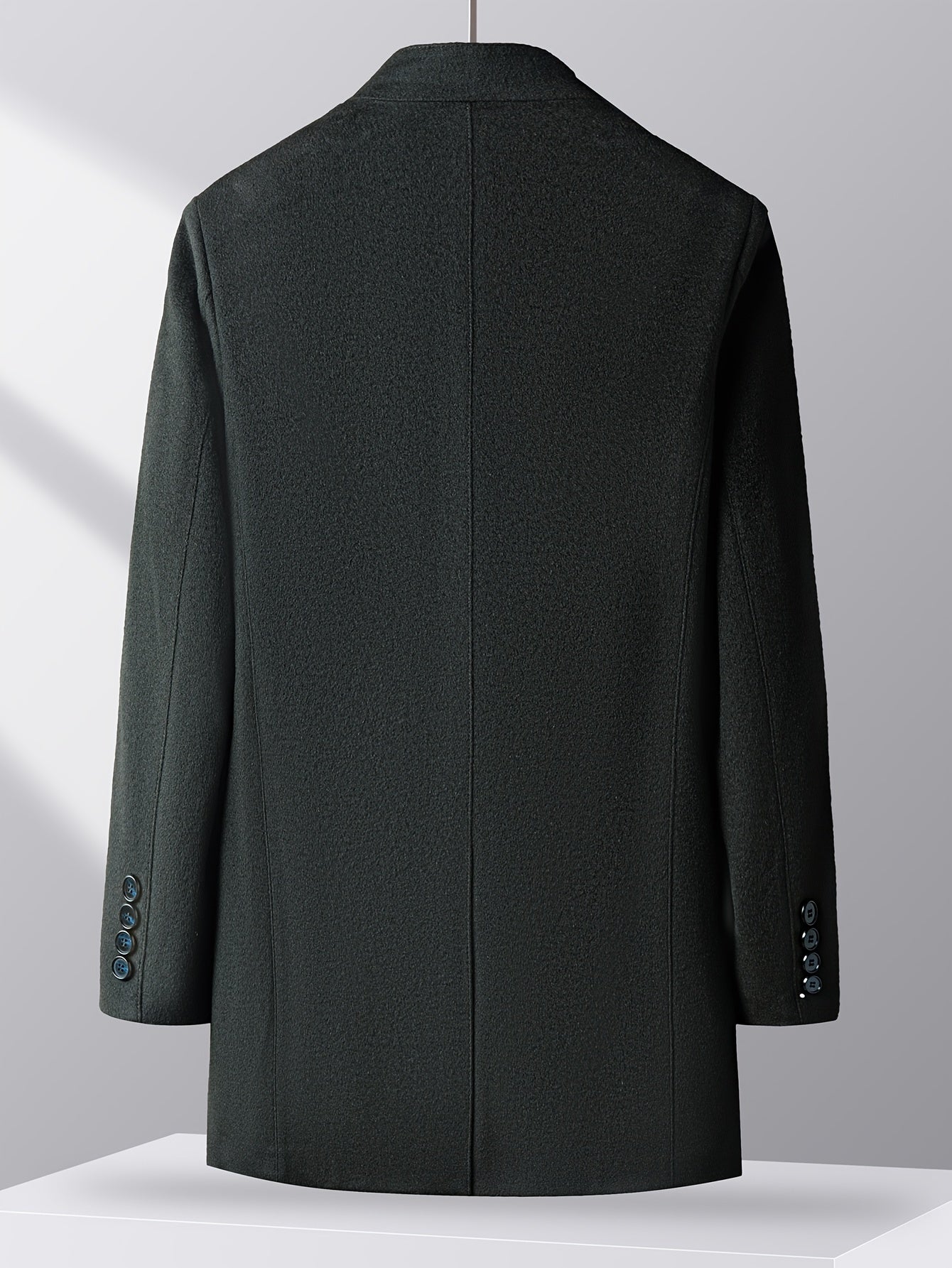 Comfortable Wool & Cashmere Blend Coat - Regular Fit - Naviero - NV 11 - Essential in Multiple Colors