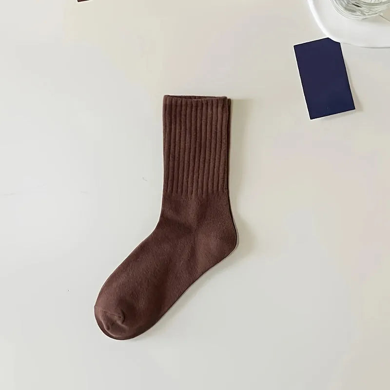 Unisex Socks - Solid Colors - Breathable & Comfortable - Ideal for Everyday Use