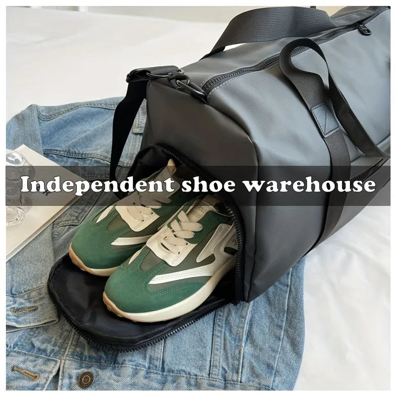 Compact and Lightweight Travel Bag With Handy Storage Compartment for Shoes