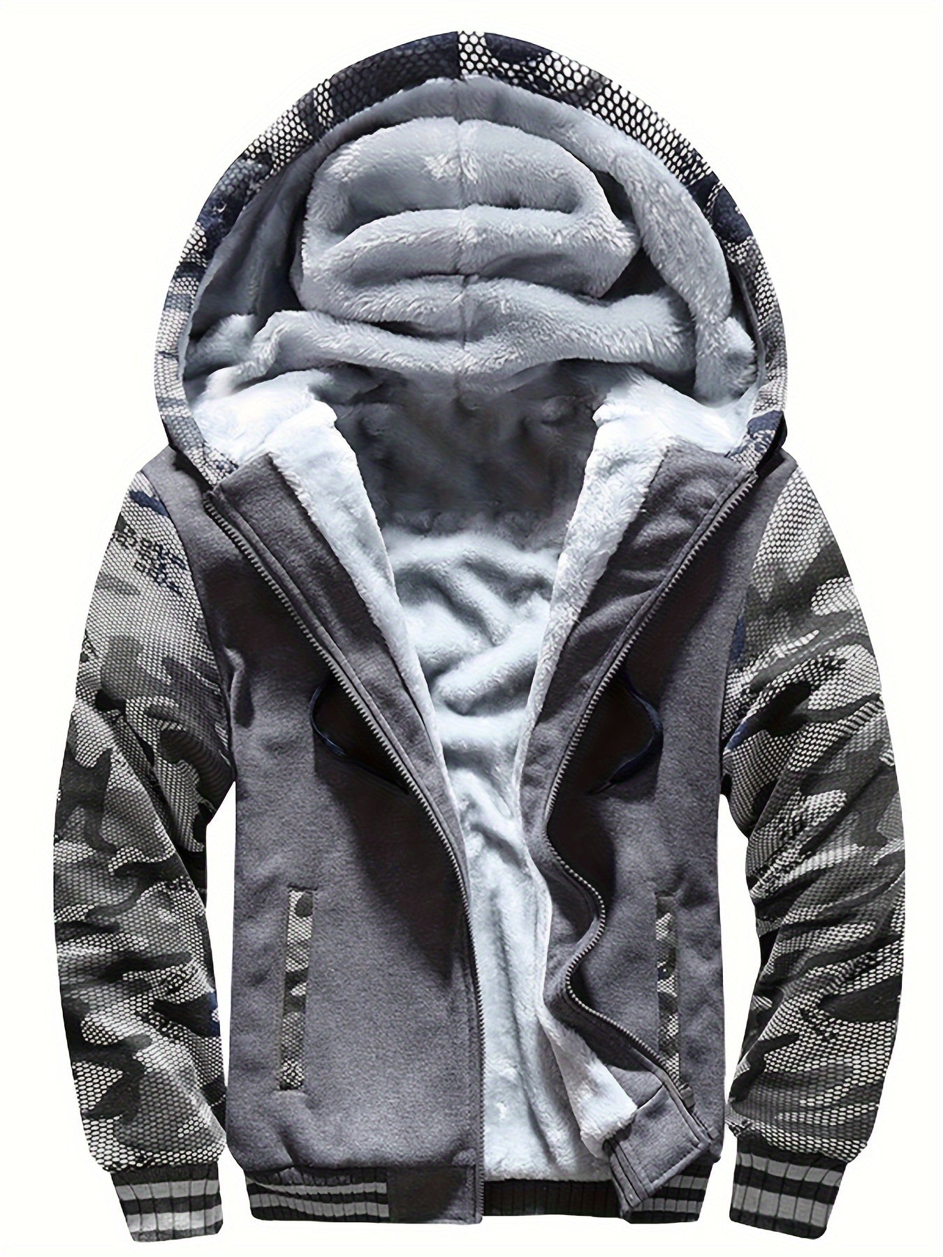 Warm Fleece Jacket With Hood Casual - Regular Fit - Alpinor - AP 24 - Essential in Multiple Colors