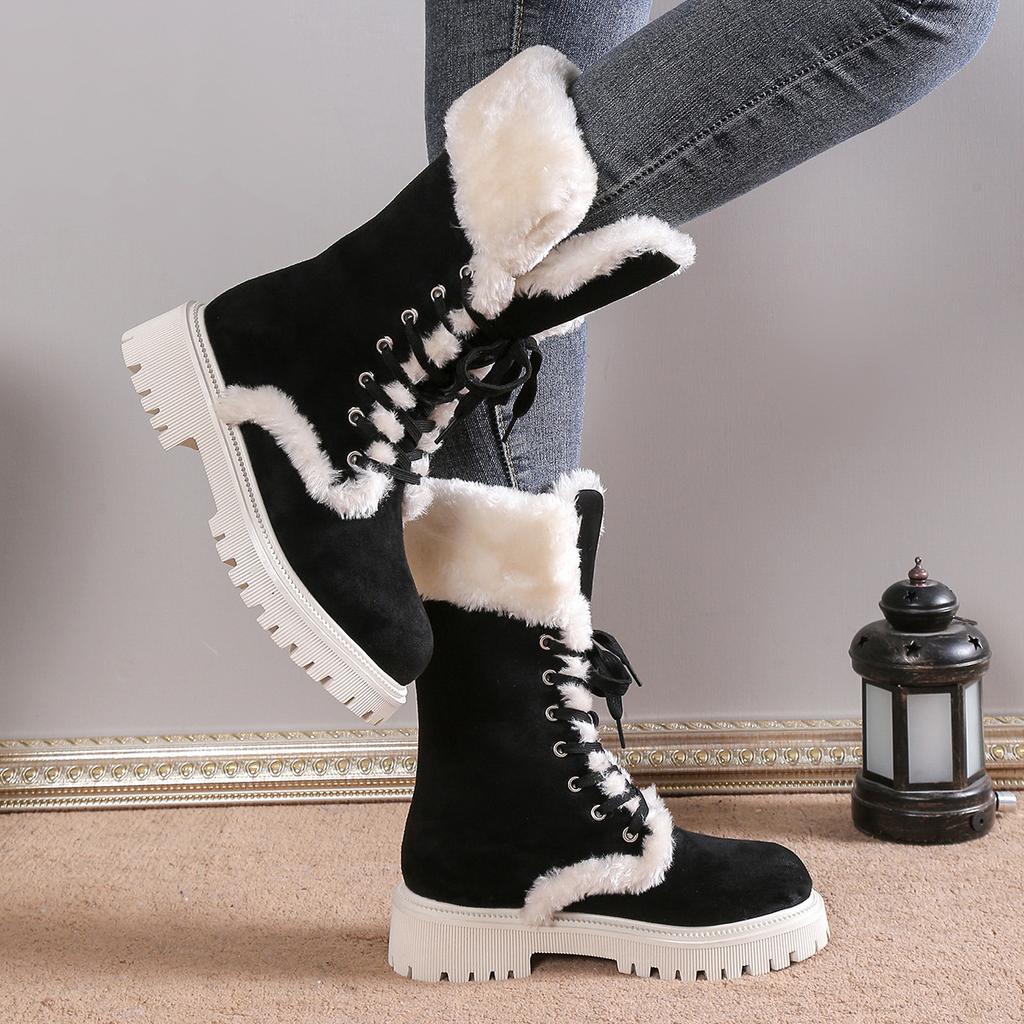 Warm Suede Snow Boots | Beau - Protective and Stylish - Ideal for Winter Days