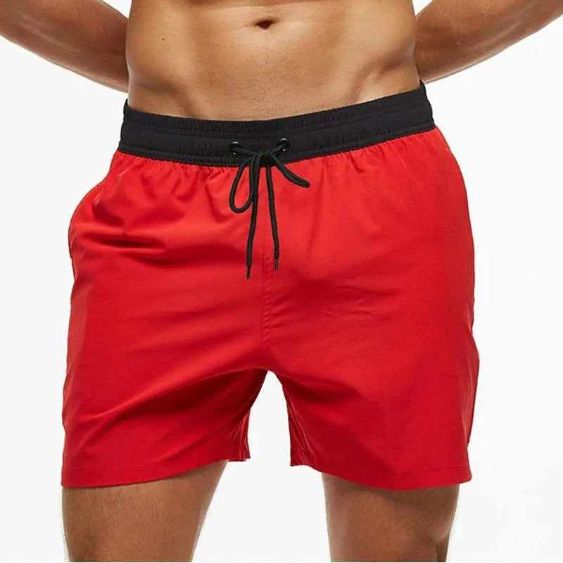 Sporty Men's Swimming Trunks