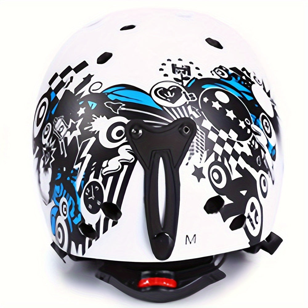 MOON Bloom 24' 25 ' | Ski Helmet with Ski Goggles, PC+EPS & ABS High Quality - Suitable for Skiing, Snowboarding and Skateboarding - Protective Outdoor Ski Gear