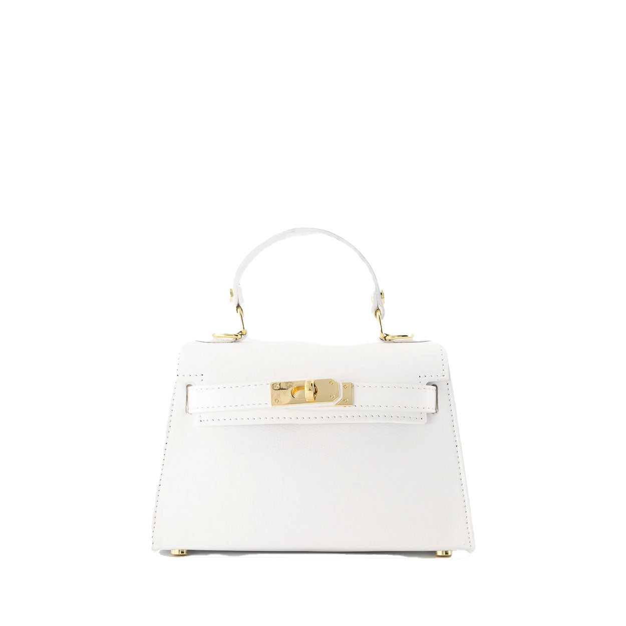 Bag For Women - Bag Women White - Adjustable Strap - Twist Closure