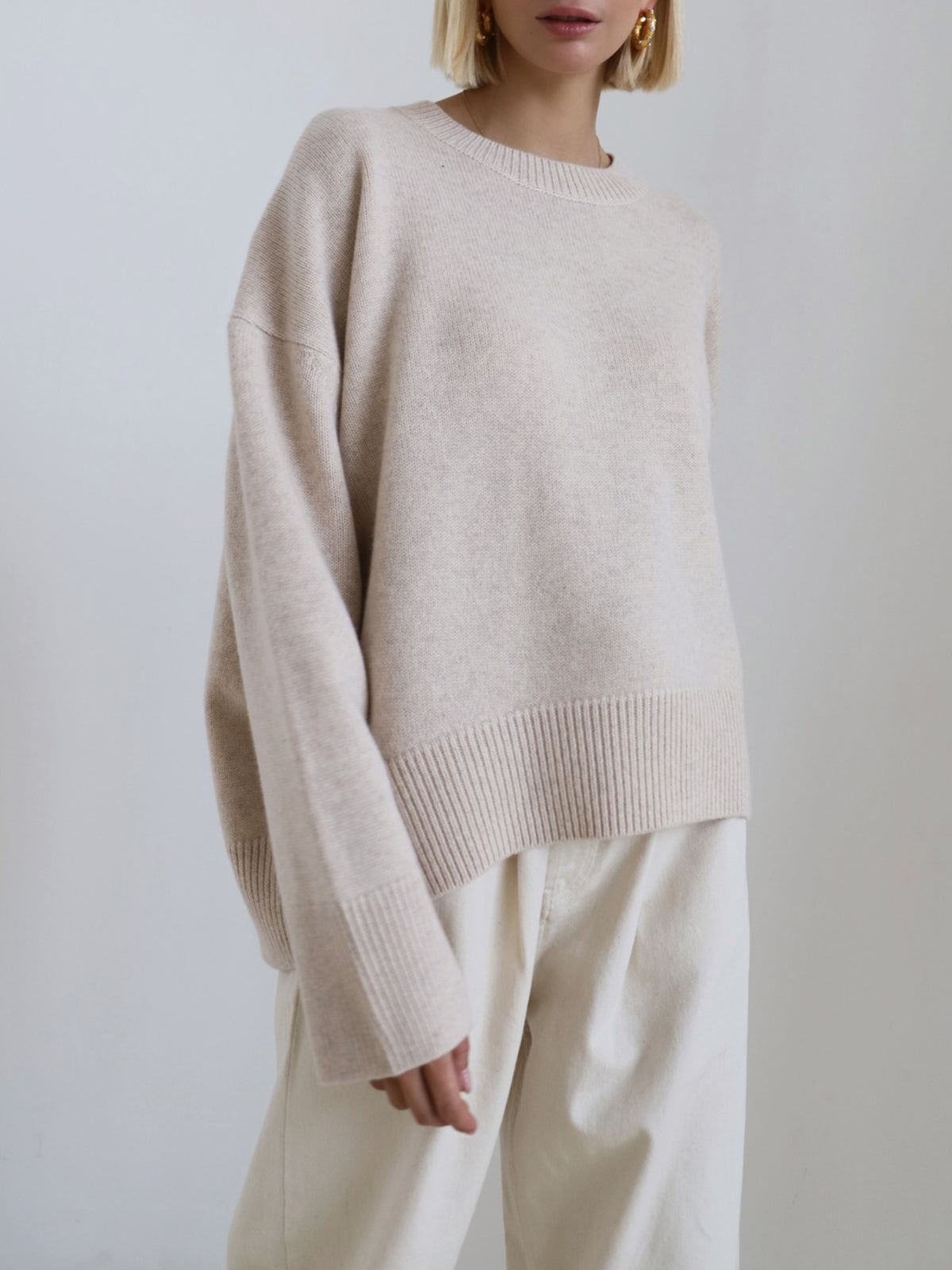 Candyfloss | Oversized Pullover Sweater/Sweater Lovely winter sweater