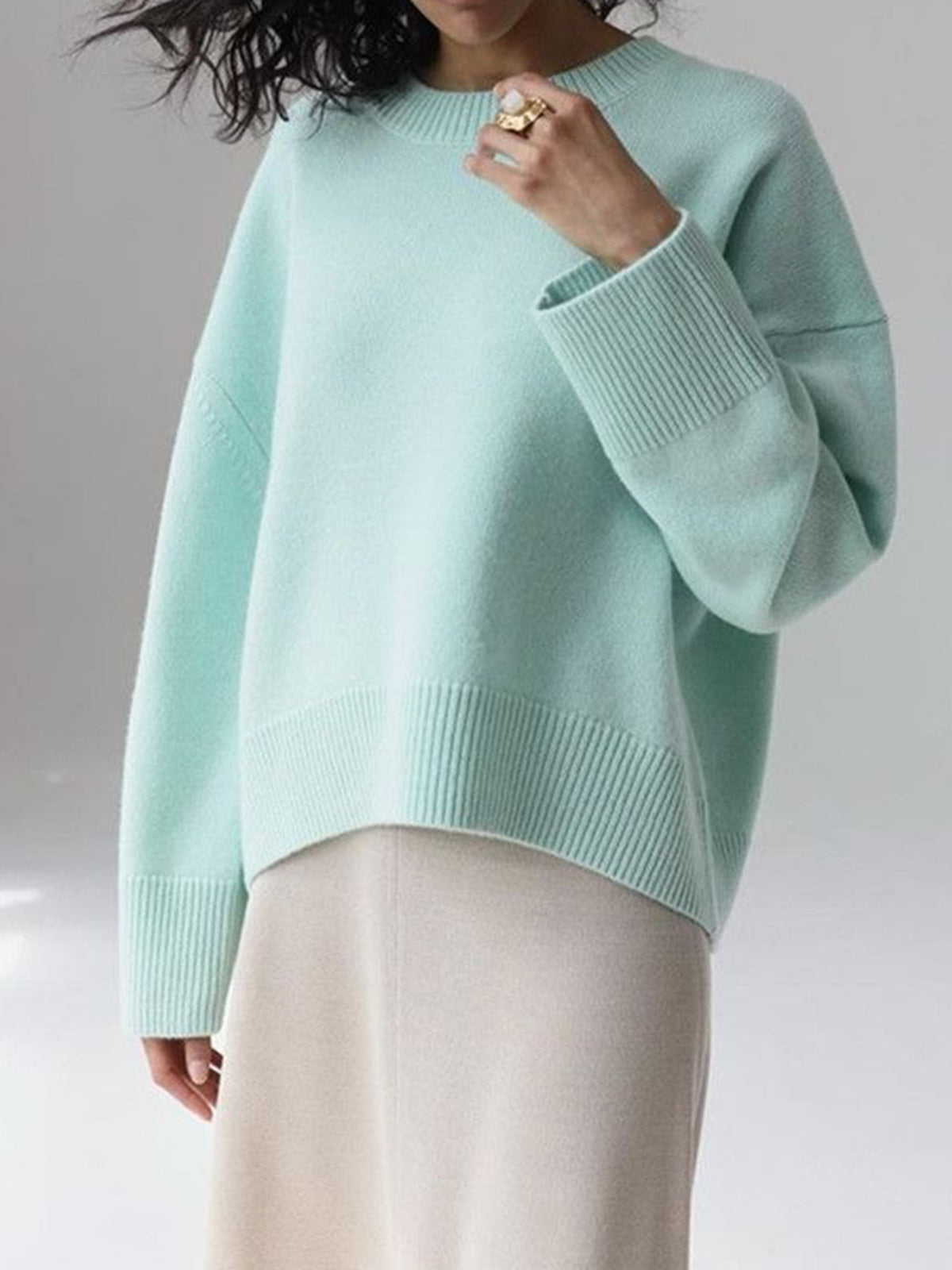 Candyfloss | Oversized Pullover Sweater/Sweater Lovely winter sweater