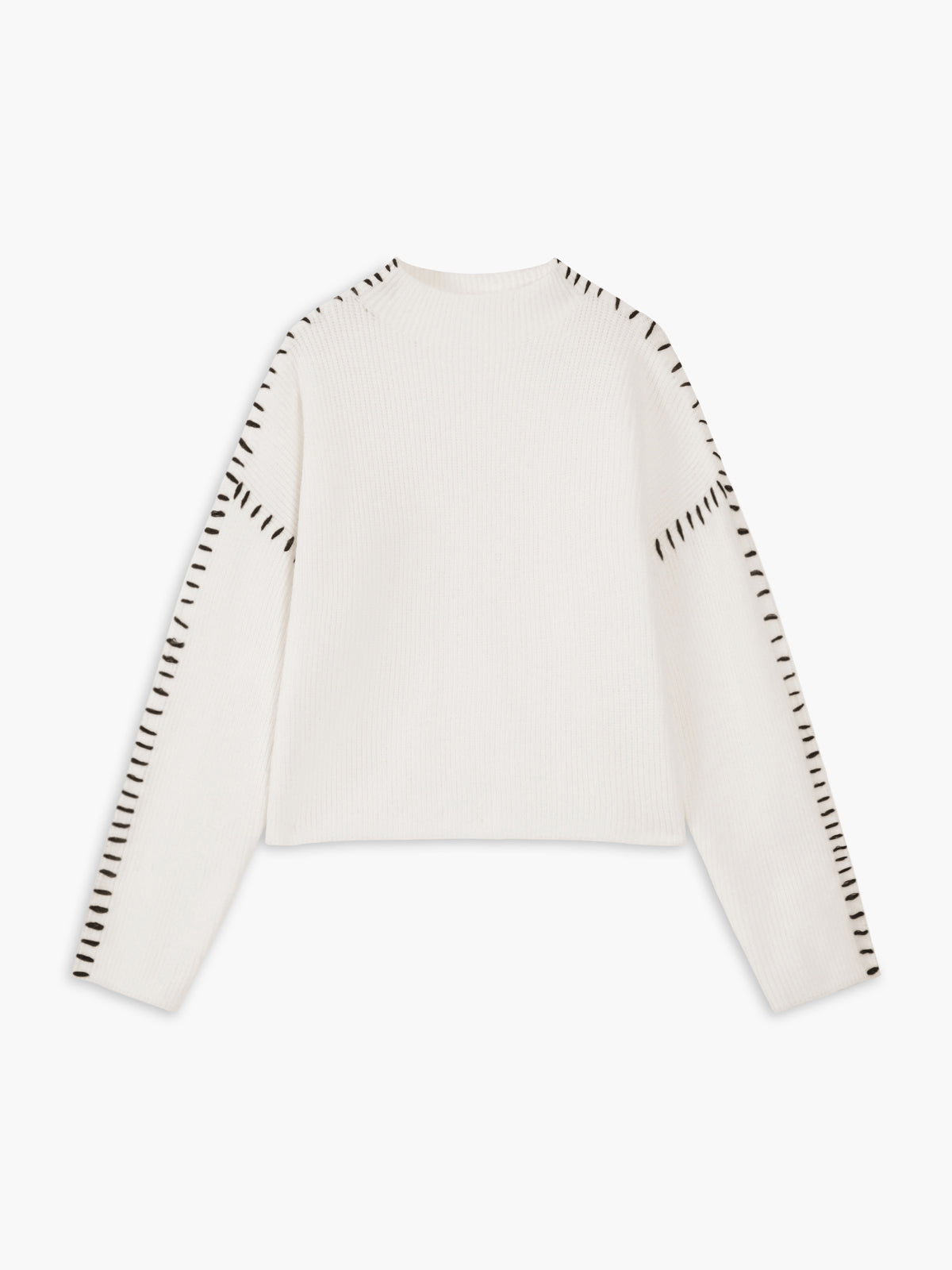 Shift The Focus | Oversized Mock Neck Sweater/Sweater Women