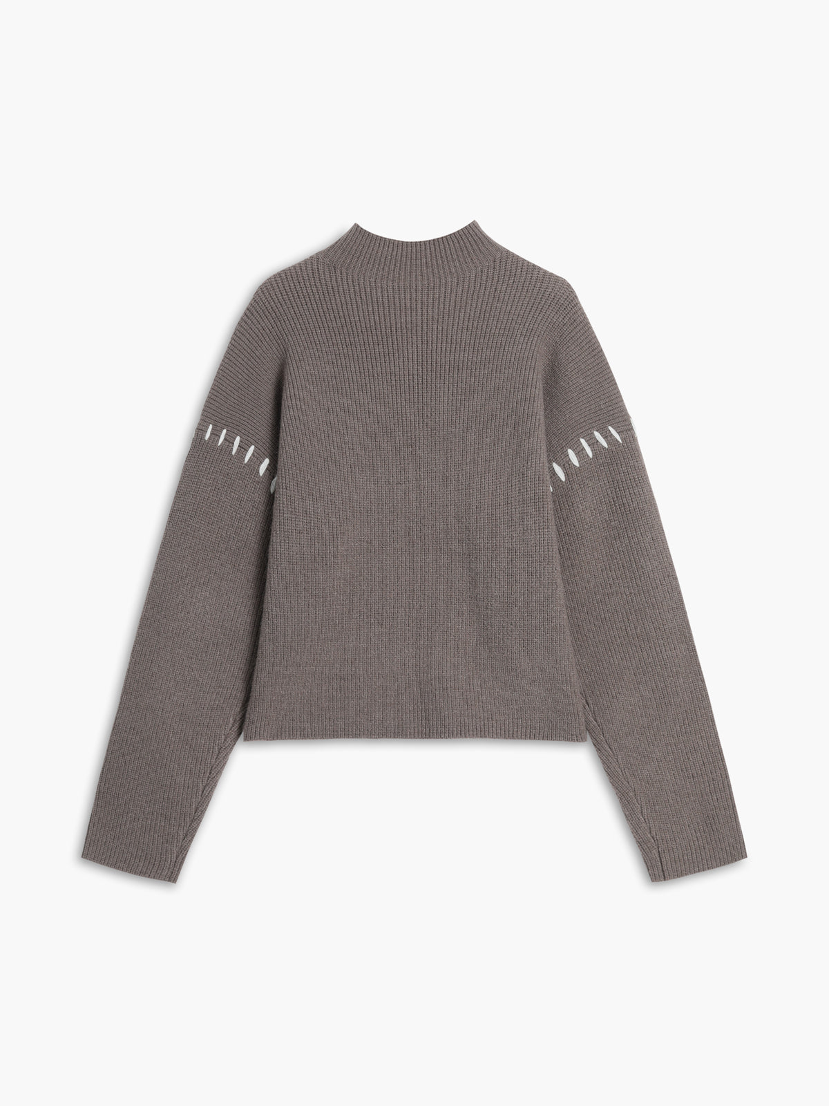 Shift The Focus | Oversized Mock Neck Sweater/Sweater Women