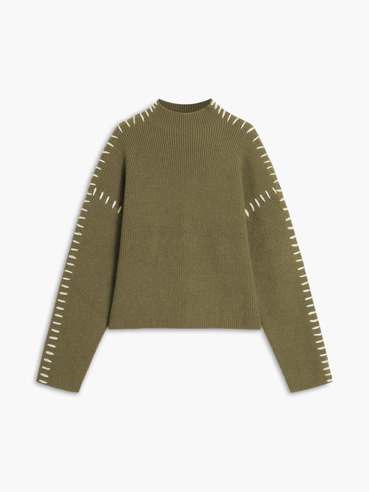 Shift The Focus | Oversized Mock Neck Sweater/Sweater Women