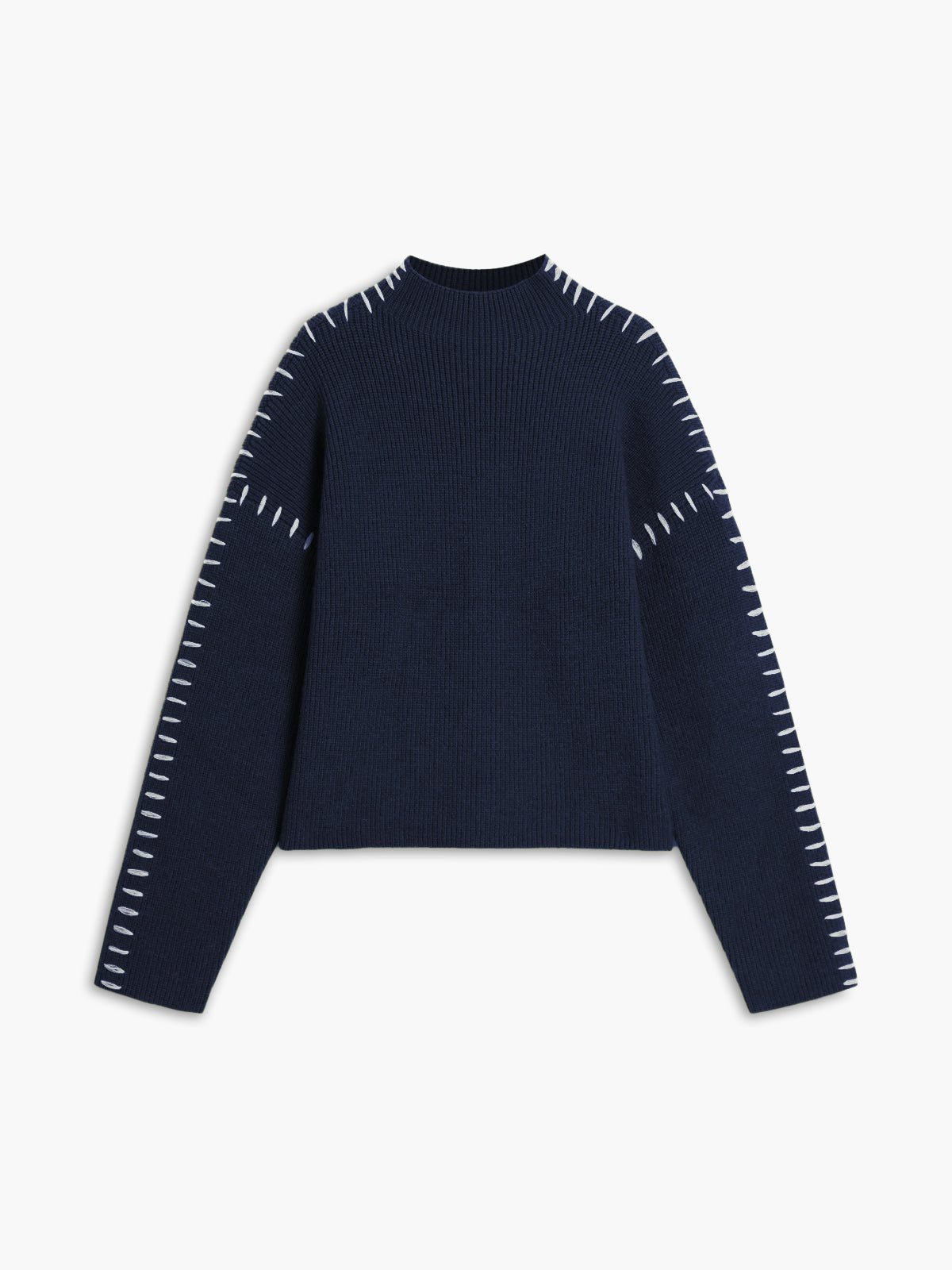 Shift The Focus | Oversized Mock Neck Sweater/Sweater Women