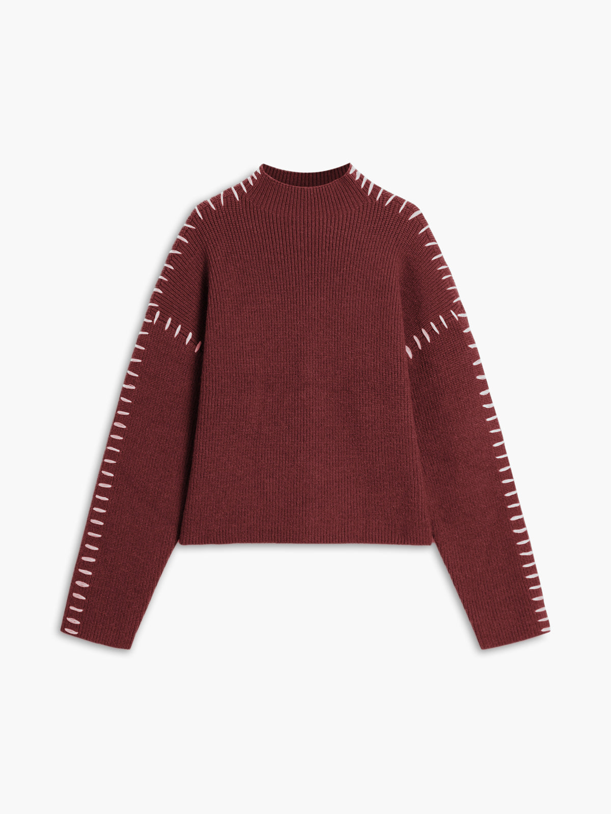 Shift The Focus | Oversized Mock Neck Sweater/Sweater Women