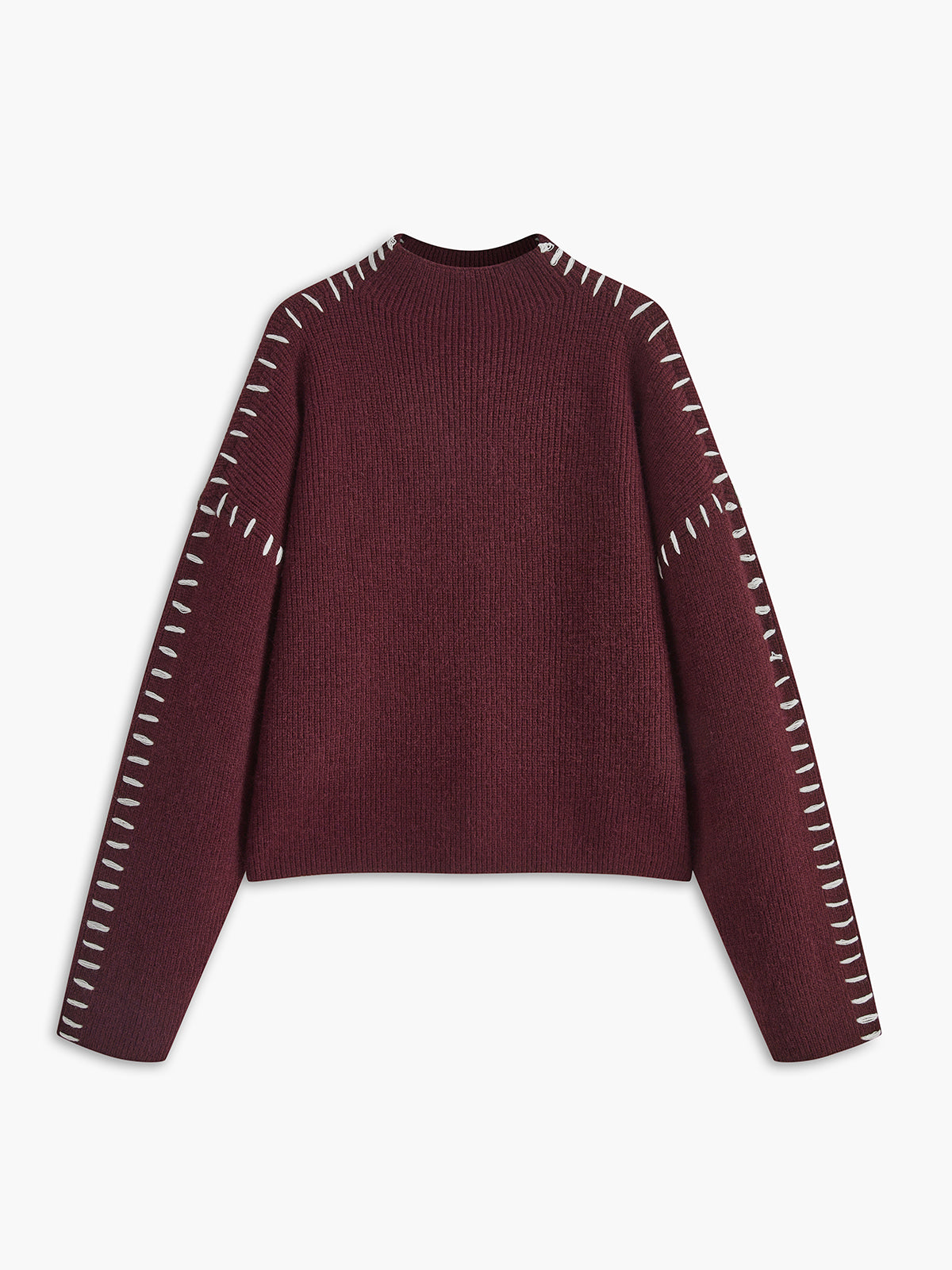 Shift The Focus | Oversized Mock Neck Sweater/Sweater Women