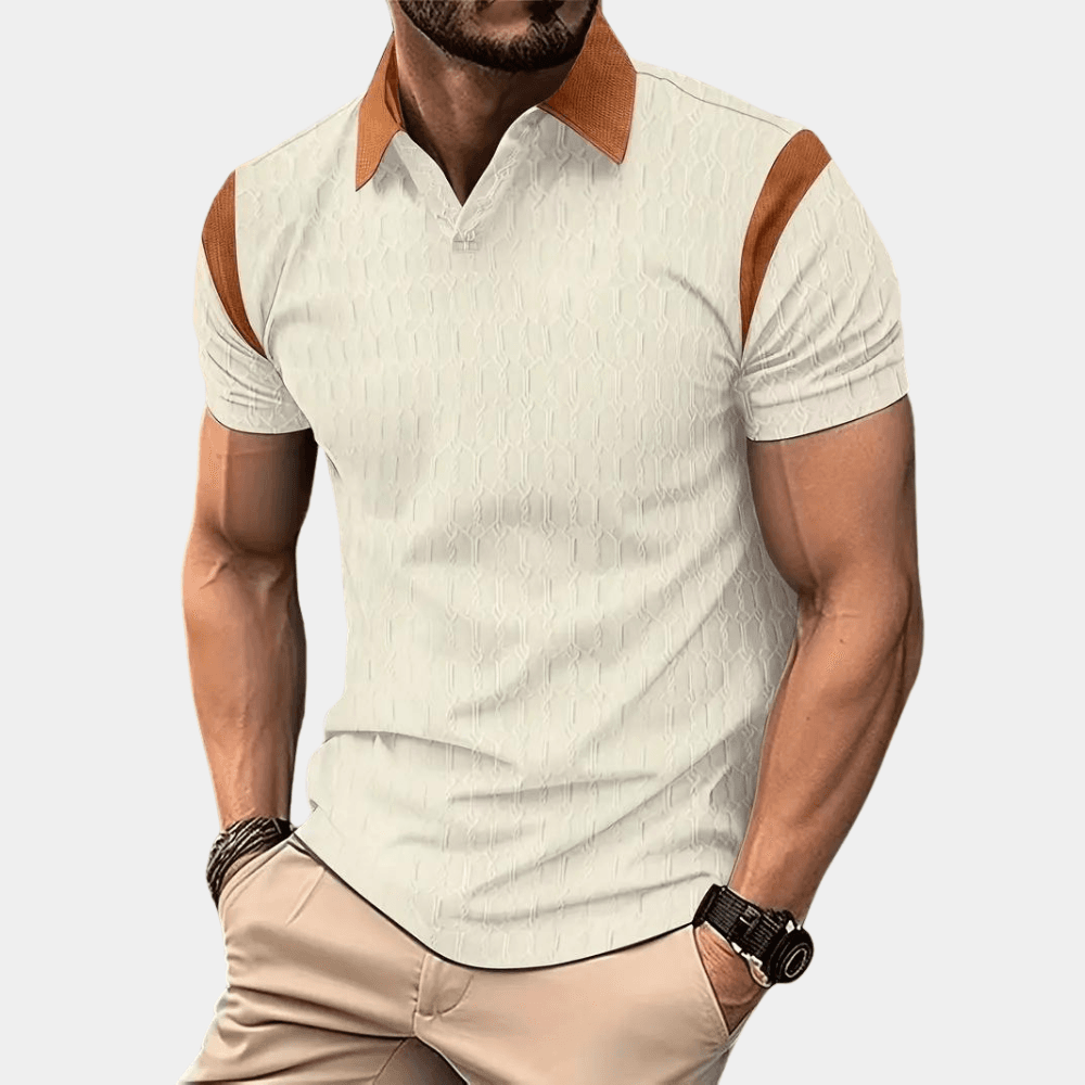 Polo Shirt Men - Unique Pattern - High Quality Materials - Ideal for Casual and Formal Occasions