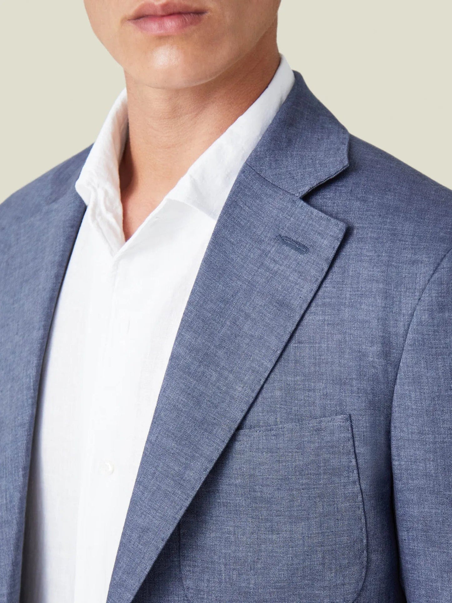 Azure Blazer Egyptian Cotton | Business-Chic-Elegant