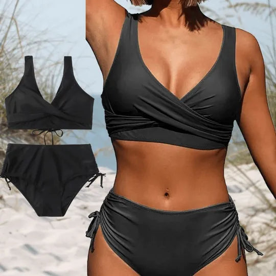 Bikini Women - Trendy 2-Piece Set - High Quality Materials - Perfect for Summer Relaxation