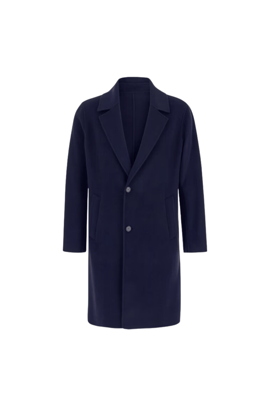 Comfortable Winter Trenchcoat Blue - Regular Fit - Puento Fortade - TP 23 - Essential Blue