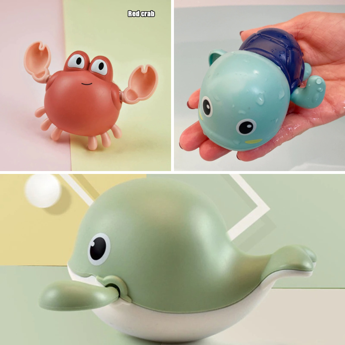 Bath Buddies - Endless Bath Fun! - Swimming Sea Creatures