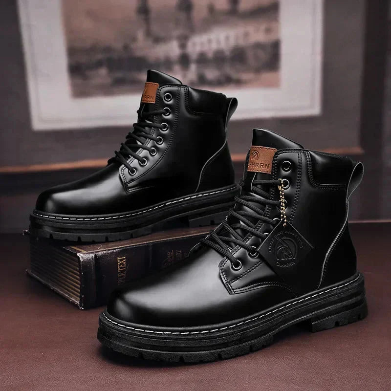 Leather Boots | Dominic - Rugged and Fashionable - Perfect for Everyday