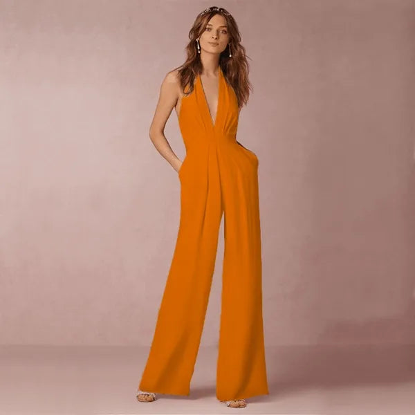 Loose Jumpsuit - Casual Style - High Quality Materials - Perfect for Everyday Use