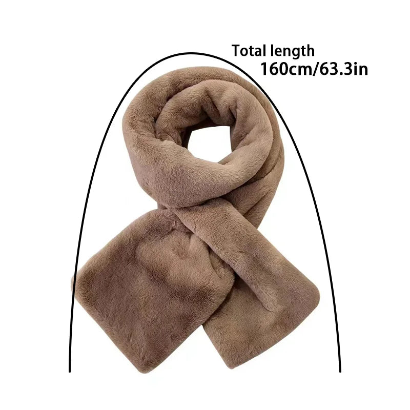 Imitation Rabbit Fur Scarf for Women