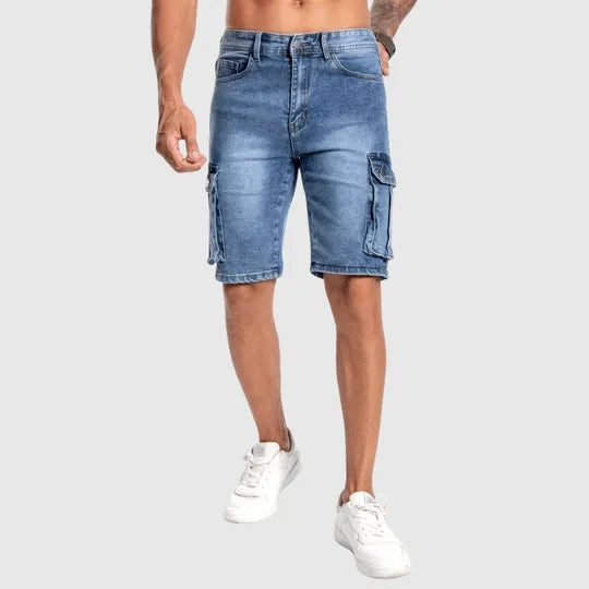 Denimshorts - Casual - Denim af høj kvalitet, behagelig - Perfekt til sommeraktiviteter