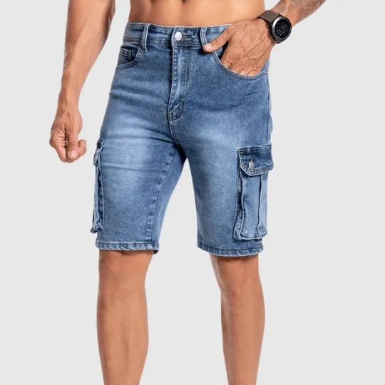 Denimshorts - Casual - Denim af høj kvalitet, behagelig - Perfekt til sommeraktiviteter