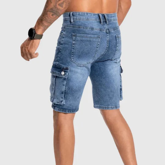 Denimshorts - Casual - Denim af høj kvalitet, behagelig - Perfekt til sommeraktiviteter