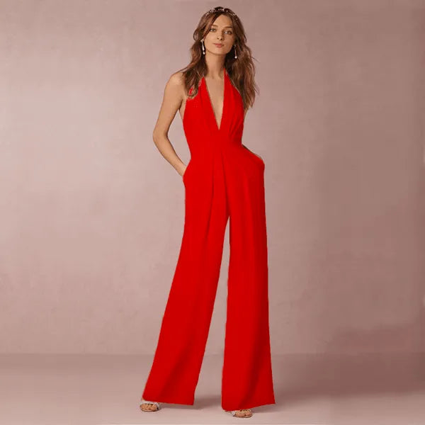 Loose Jumpsuit - Casual Style - High Quality Materials - Perfect for Everyday Use